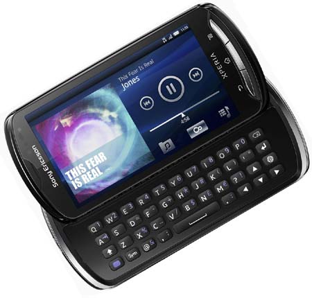 Sony Ericsson Xperia pro скоро начнут продавать